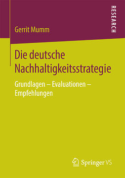 Mumm, Gerrit - Die deutsche Nachhaltigkeitsstrategie, e-kirja