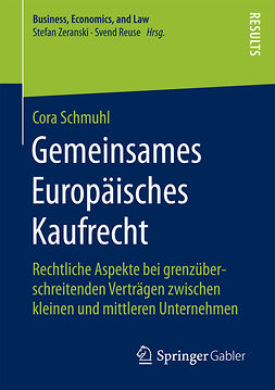 Schmuhl, Cora - Gemeinsames Europäisches Kaufrecht, ebook