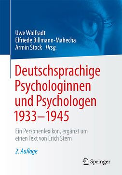 Billmann-Mahecha, Elfriede - Deutschsprachige Psychologinnen und Psychologen 1933–1945, ebook