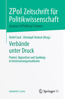 Sack, Detlef - Verbände unter Druck, e-kirja