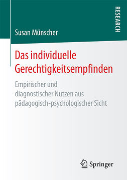 Münscher, Susan - Das individuelle Gerechtigkeitsempfinden, e-kirja