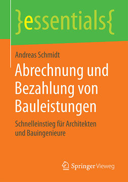 Schmidt, Andreas - Abrechnung und Bezahlung von Bauleistungen, e-kirja