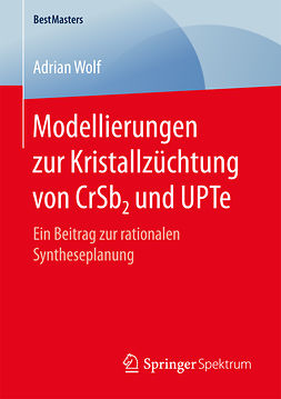 Wolf, Adrian - Modellierungen zur Kristallzüchtung von CrSb2 und UPTe, ebook