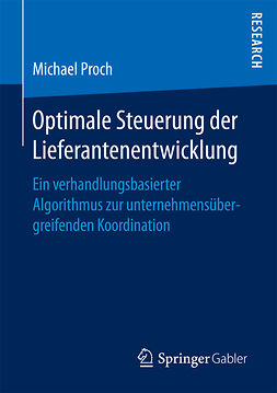 Proch, Michael - Optimale Steuerung der Lieferantenentwicklung, e-bok