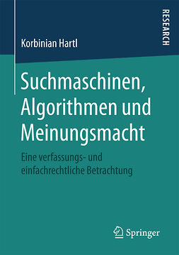 Hartl, Korbinian - Suchmaschinen, Algorithmen und Meinungsmacht, e-bok