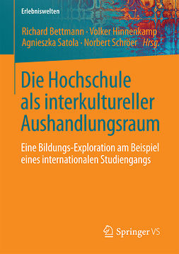 Bettmann, Richard - Die Hochschule als interkultureller Aushandlungsraum, e-kirja