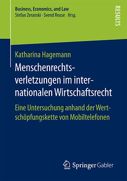 Hagemann, Katharina - Menschenrechtsverletzungen im internationalen Wirtschaftsrecht, e-kirja
