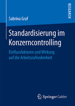 Graf, Sabrina - Standardisierung im Konzerncontrolling, e-bok