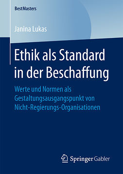 Lukas, Janina - Ethik als Standard in der Beschaffung, ebook