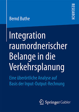 Buthe, Bernd - Integration raumordnerischer Belange in die Verkehrsplanung, e-kirja