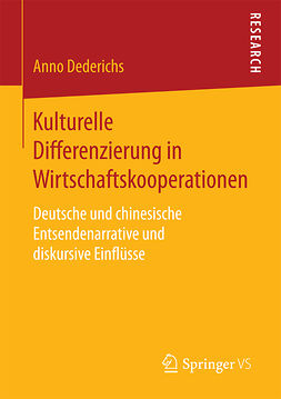 Dederichs, Anno - Kulturelle Differenzierung in Wirtschaftskooperationen, ebook