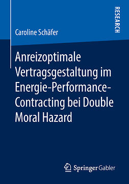 Schäfer, Caroline - Anreizoptimale Vertragsgestaltung im Energie-Performance-Contracting bei Double Moral Hazard, ebook