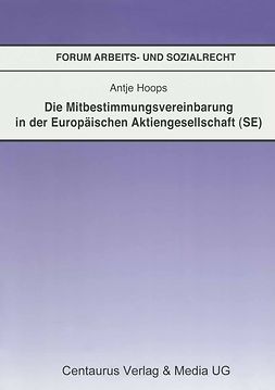 Hoops, Antje - Die Mitbestimmungsvereinbarung in der Europäischen Aktiengesellschaft (SE), ebook