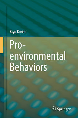 Kurisu, Kiyo - Pro-environmental Behaviors, ebook