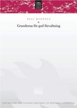 Mäenpää, Olli - Grunderna för god förvaltning, ebook