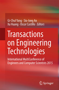 Ao, Sio-Iong - Transactions on Engineering Technologies, ebook