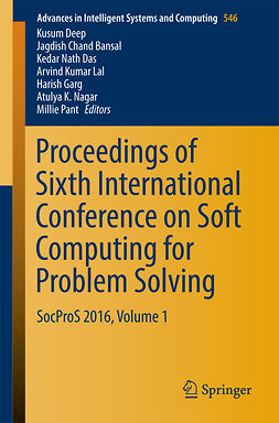 Bansal, Jagdish Chand - Proceedings of Sixth International Conference on Soft Computing for Problem Solving, ebook