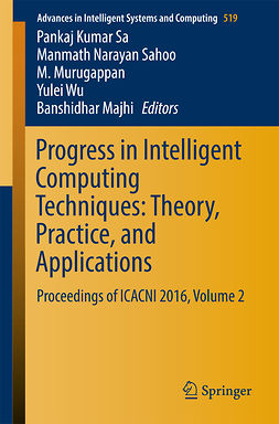 Majhi, Banshidhar - Progress in Intelligent Computing Techniques: Theory, Practice, and Applications, e-kirja