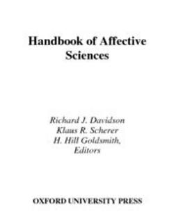 Davidson, Richard J. - Handbook of Affective Sciences, ebook