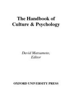 Matsumoto, David - The Handbook of Culture and Psychology, e-bok