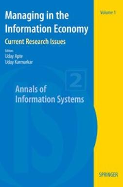Apte, Uday - Managing in the Information Economy, ebook