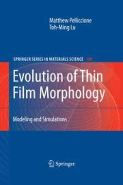 Lu, Toh-Ming - Evolution of Thin Film Morphology, ebook