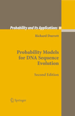  - Probability Models for DNA Sequence Evolution, ebook