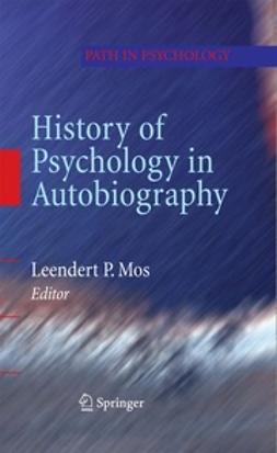 Mos, Leendert P. - History of Psychology in Autobiography, ebook