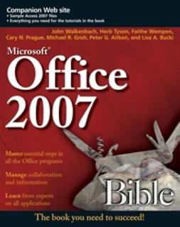 Walkenbach, John - Office 2007 Bible, ebook
