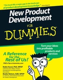 Karol, Robin - New Product Development For Dummies, e-kirja