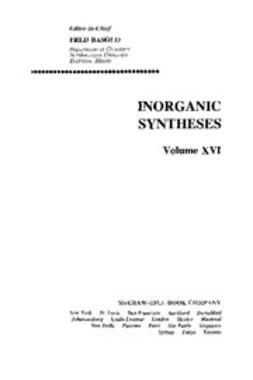 UNKNOWN - Inorganic Syntheses, ebook