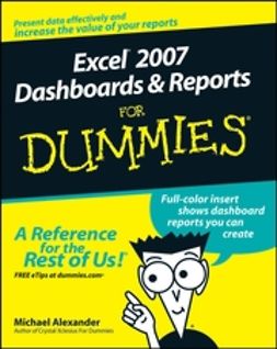 Alexander, Michael - Excel 2007 Dashboards & Reports For Dummies, e-bok
