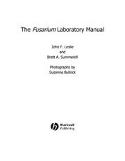 Bullock, Suzanne - The Fusarium Laboratory Manual, ebook