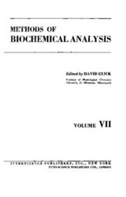 Glick, D. - Methods of Biochemical Analysis, ebook