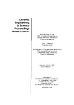  - 15th Annual Conference on Composites and Advanced Ceramic Materials, Part 2 of 2: Ceramic Engineering and Science Proceedings, Volume 12, Issue 9/10, e-bok