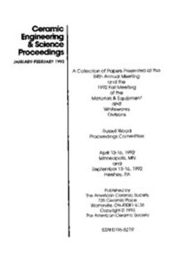  - Materials & Equipment/Whitewares Manufacturing: Ceramic Engineering and Science Proceedings, Volume 14, Issue 1/2, e-bok