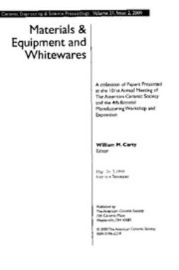  - Materials & Equipment/Whitewares: Ceramic Engineering and Science Proceedings, Volume 21, Issue 2, e-bok
