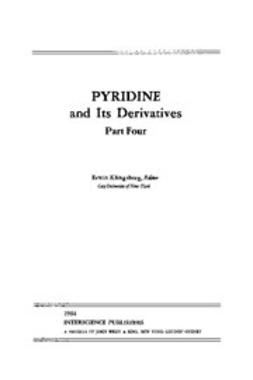 Klingsberg, E. - The Chemistry of Heterocyclic Compounds, Pyridine and Its Derivatives, e-bok