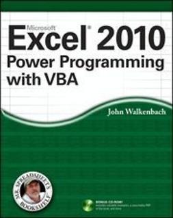 Walkenbach, John - Excel 2010 Power Programming with VBA, e-bok