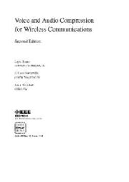 Hanzo, Lajos - Voice and Audio Compression for Wireless Communications, ebook