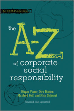 Visser, Wayne - The A to Z of Corporate Social Responsibility, ebook
