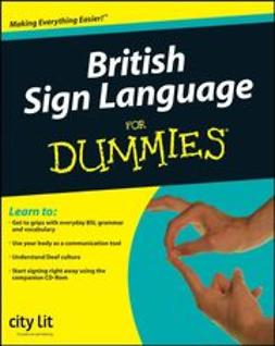UNKNOWN - British Sign Language For Dummies, e-bok