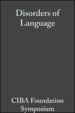 UNKNOWN - Disorders of Language, ebook