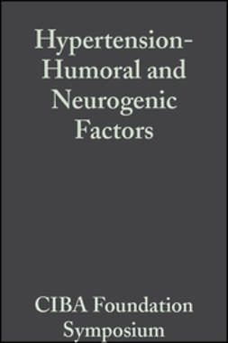 UNKNOWN - Hypertension: Humoral and Neurogenic Factors, e-bok