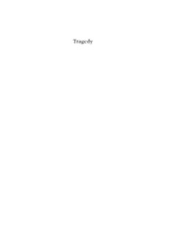 Bushnell, Rebecca - Tragedy: A Short Introduction, e-bok