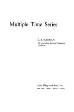 Hannan, Edward James - Multiple Time Series, ebook