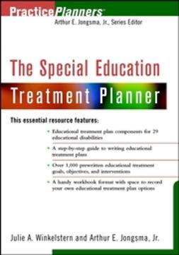 Jongsma, Arthur E. - The Special Education Treatment Planner, ebook