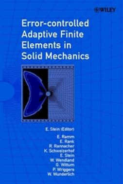 Stein, Erwin - Error-controlled Adaptive Finite Elements in Solid Mechanics, ebook