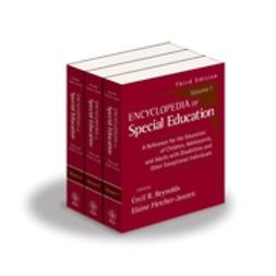 Fletcher-Janzen, Elaine - Encyclopedia of Special Education: 3 Volume Set, e-bok