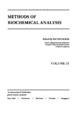 Glick, David - Methods of Biochemical Analysis, e-kirja